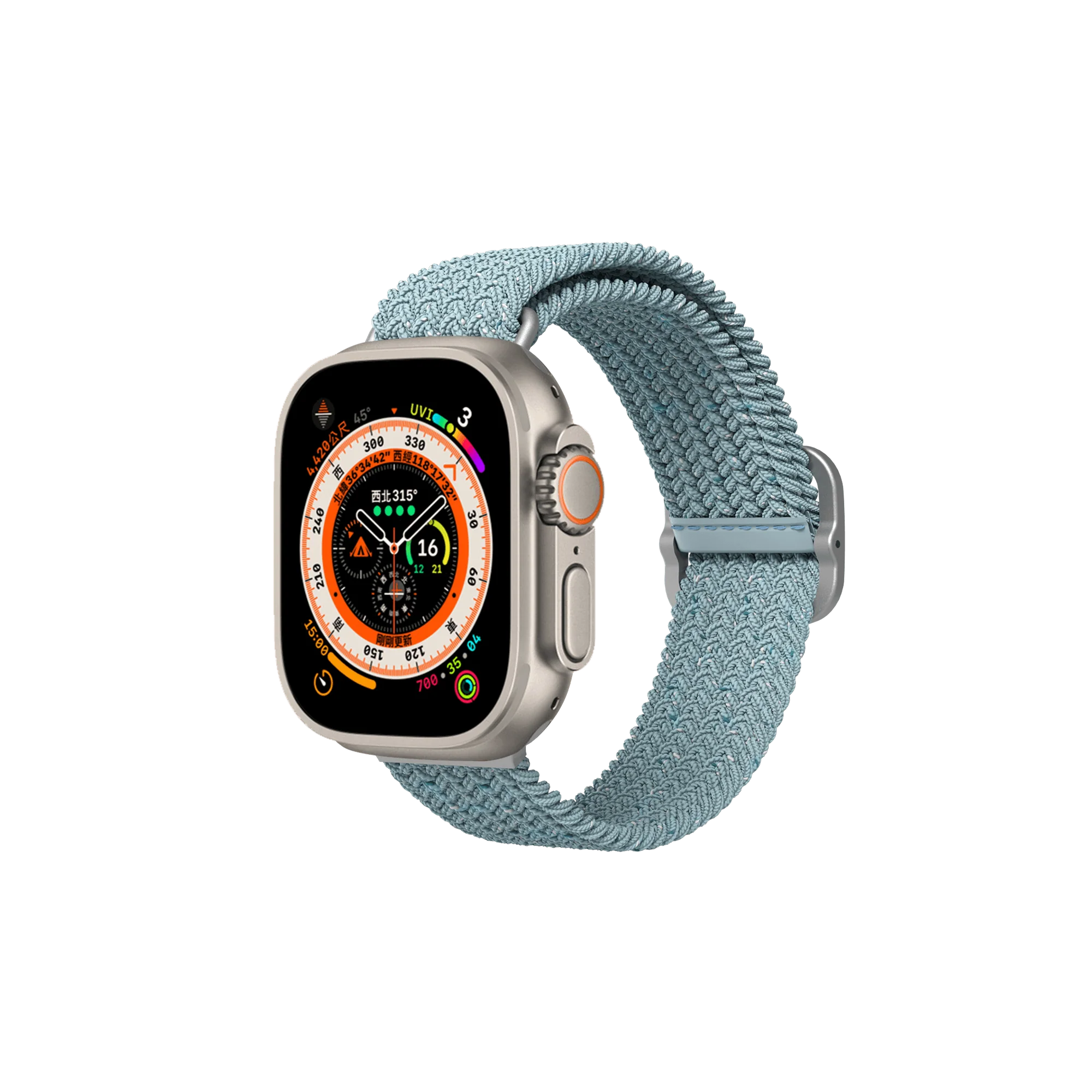 RHINOSHIELD Braided Strap for Apple Watch - Apple Watch Series 1 (42mm) - Image 8