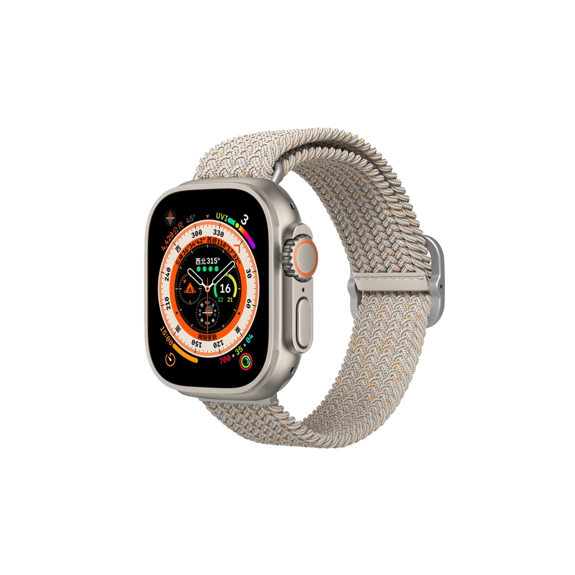 RHINOSHIELD Braided Strap for Apple Watch - Apple Watch Series 4 (44mm) - Image 7