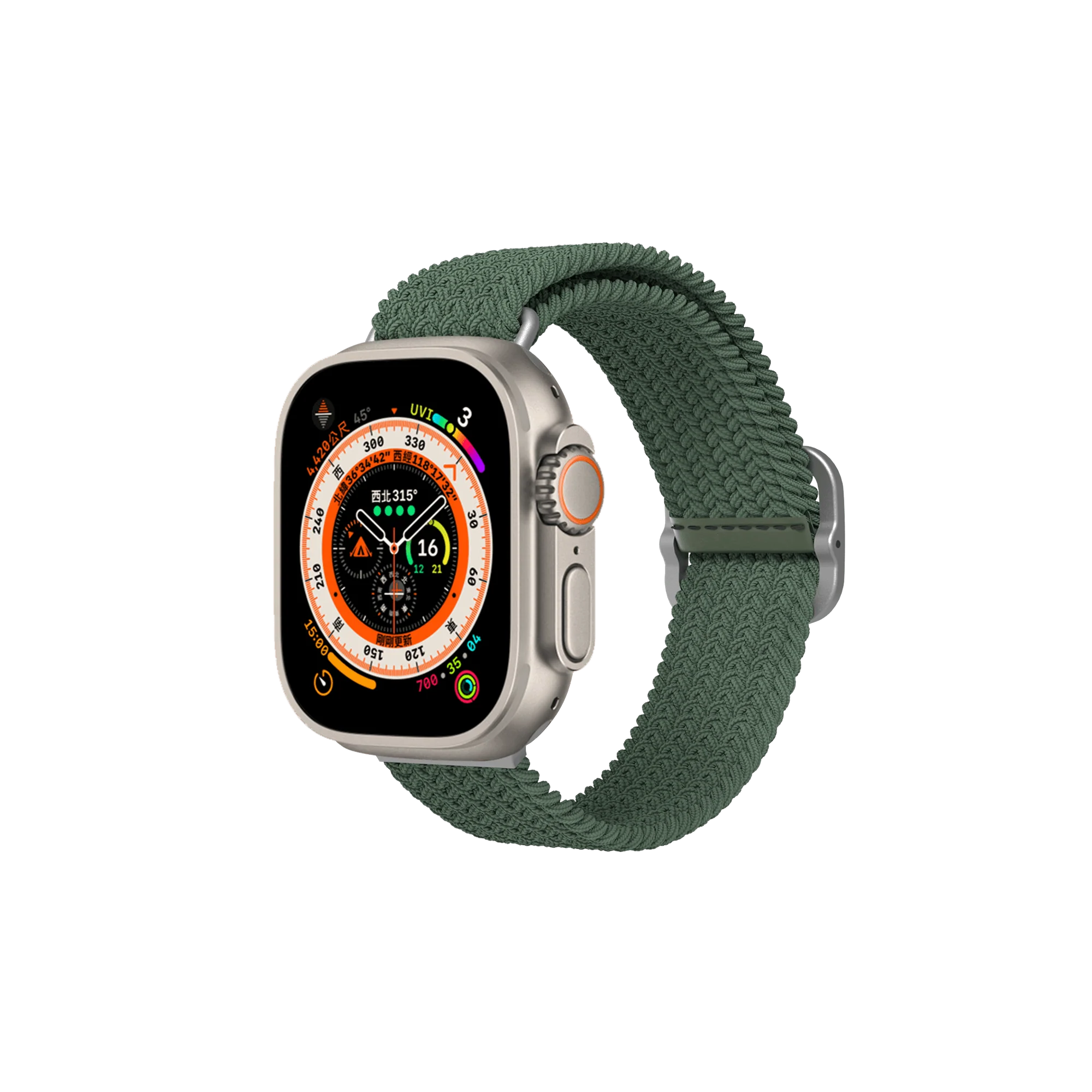 RHINOSHIELD Braided Strap for Apple Watch - Apple Watch Series 5 (44mm) - Image 3