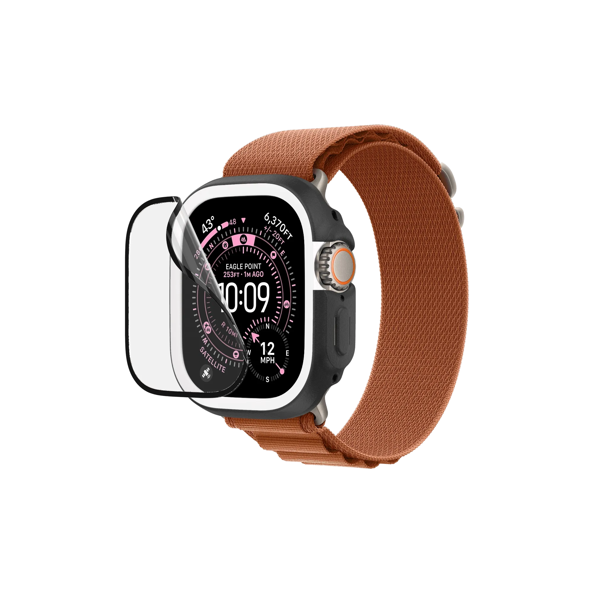 Apple Watch Ultra 3 (49mm) 3D Impact Screen Protector for Apple Watch