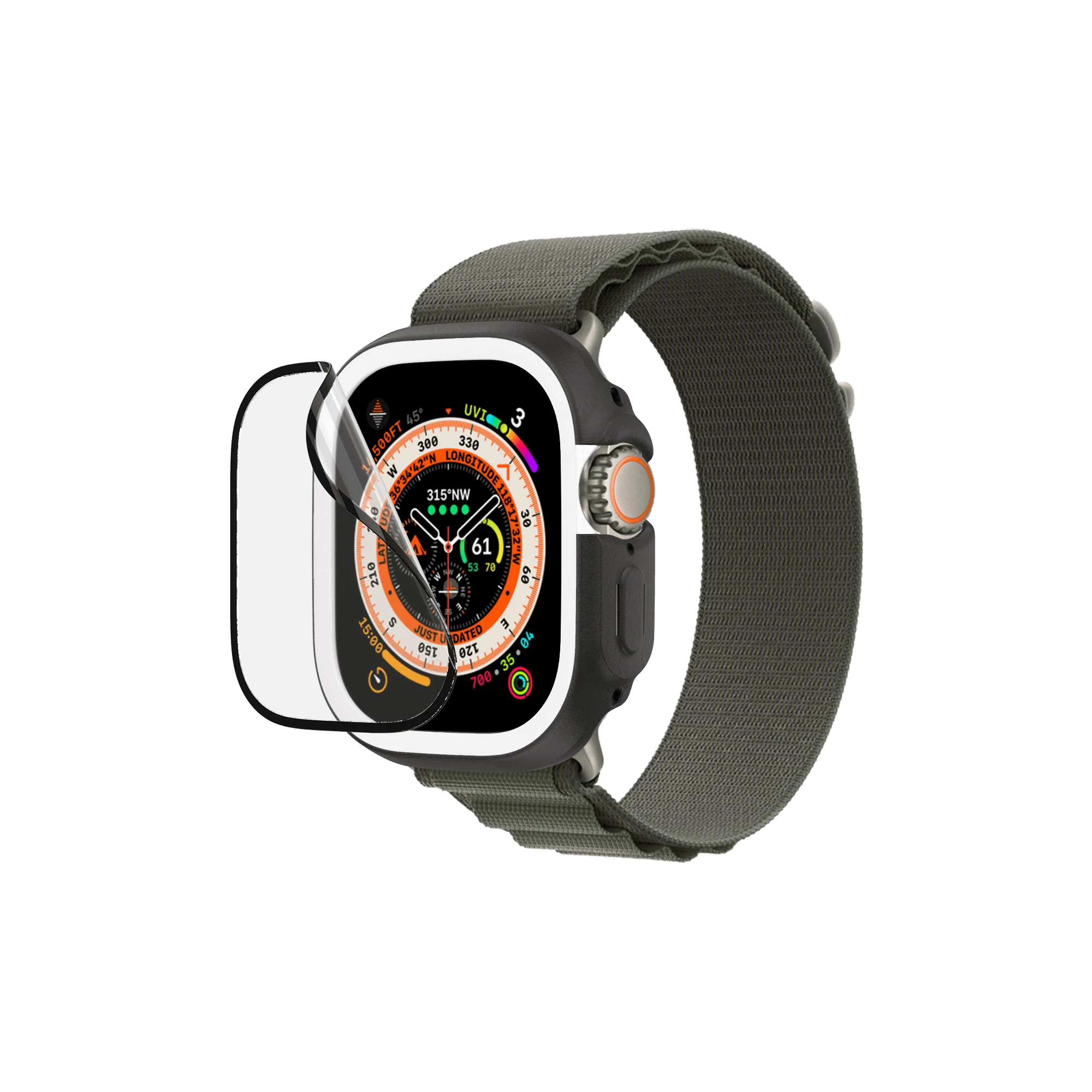 3D Impact Screen Protector - Apple Watch Ultra 49mm - Image 2