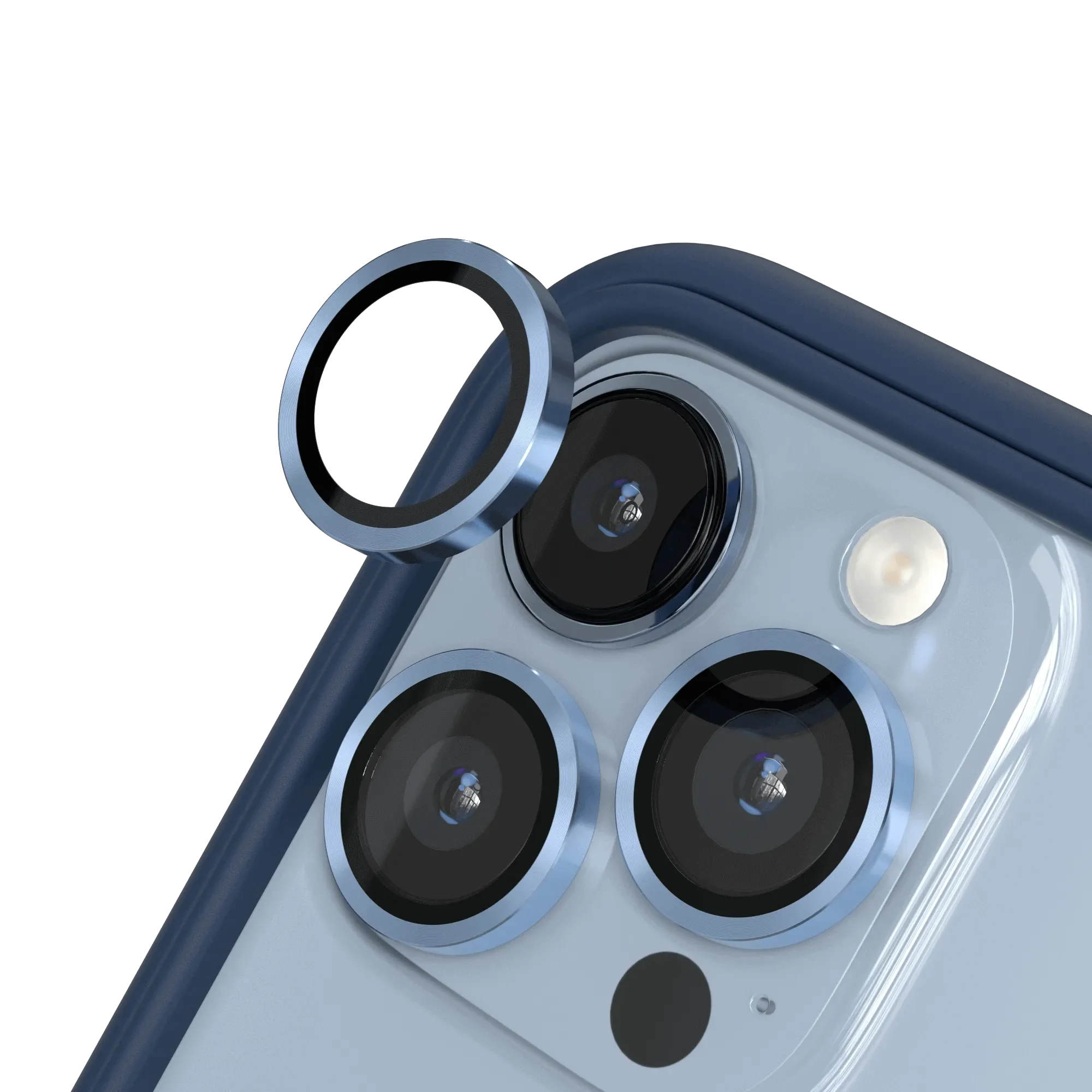 iPhone 13 Pro 9H Tempered Glass Lens Protectors - Image 4