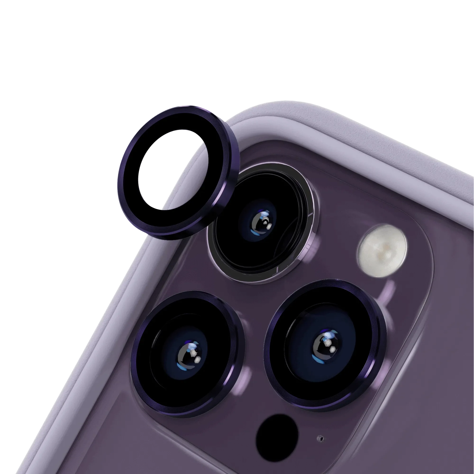 iPhone 14 Pro Max 9H Tempered Glass Lens Protectors - Image 4