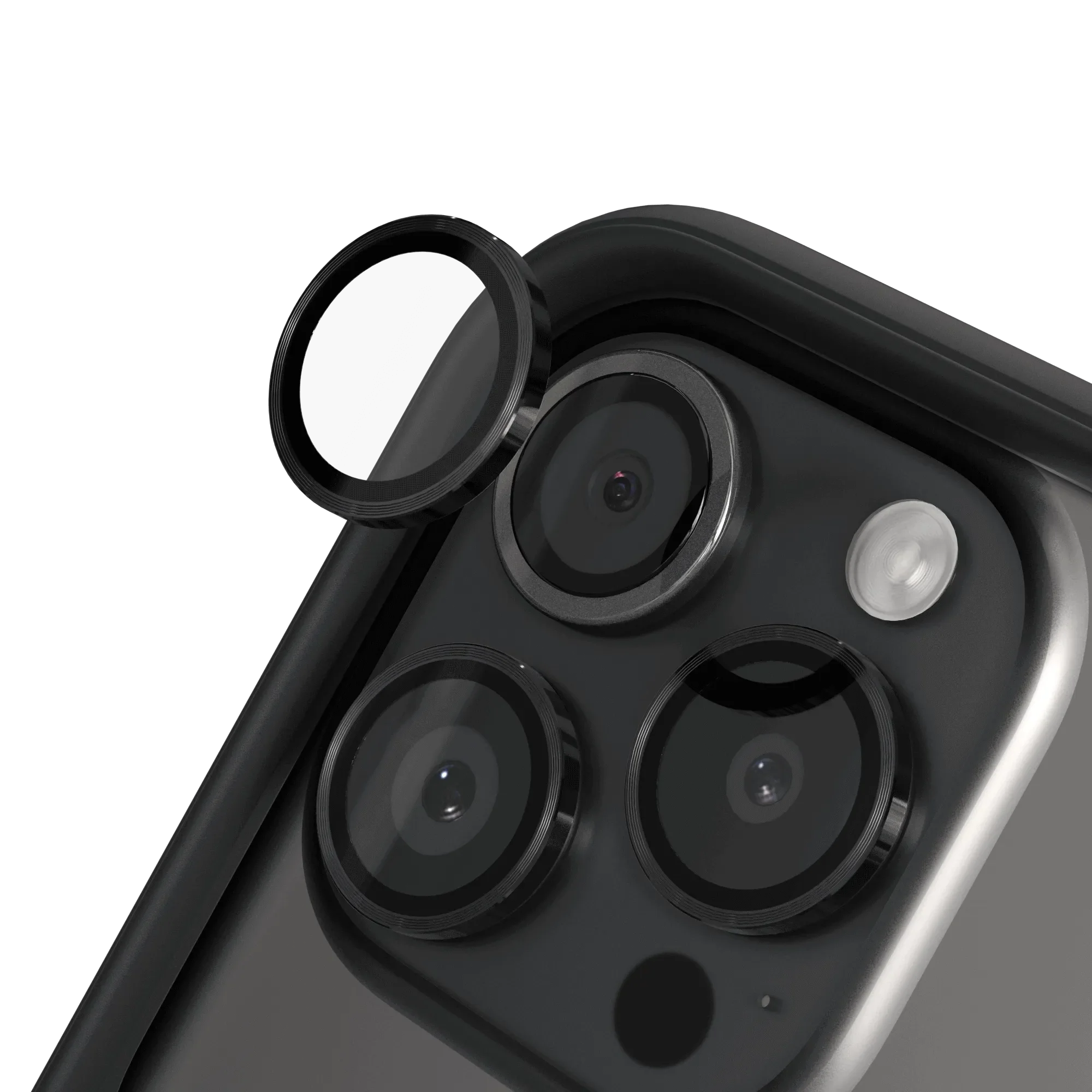 iPhone 15 Pro 9H Tempered Glass Lens Protectors - Image 4
