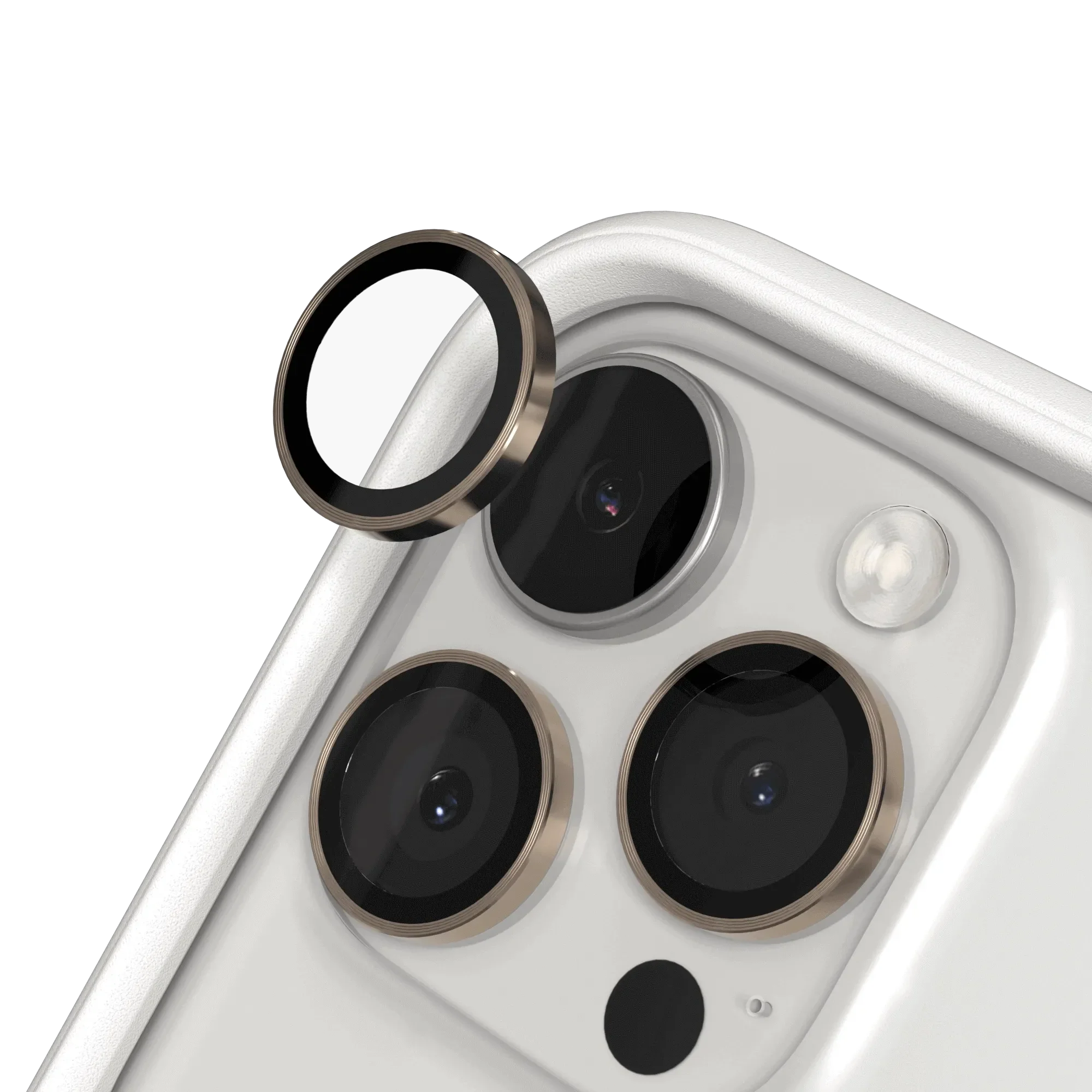 iPhone 16 Pro 9H Tempered Glass Lens Protectors - Image 4
