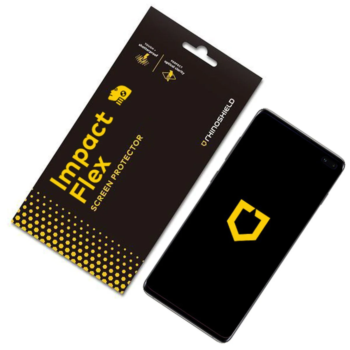 RhinoShield Impact Flex Screen Protector - Samsung Galaxy S10+ - Image 4